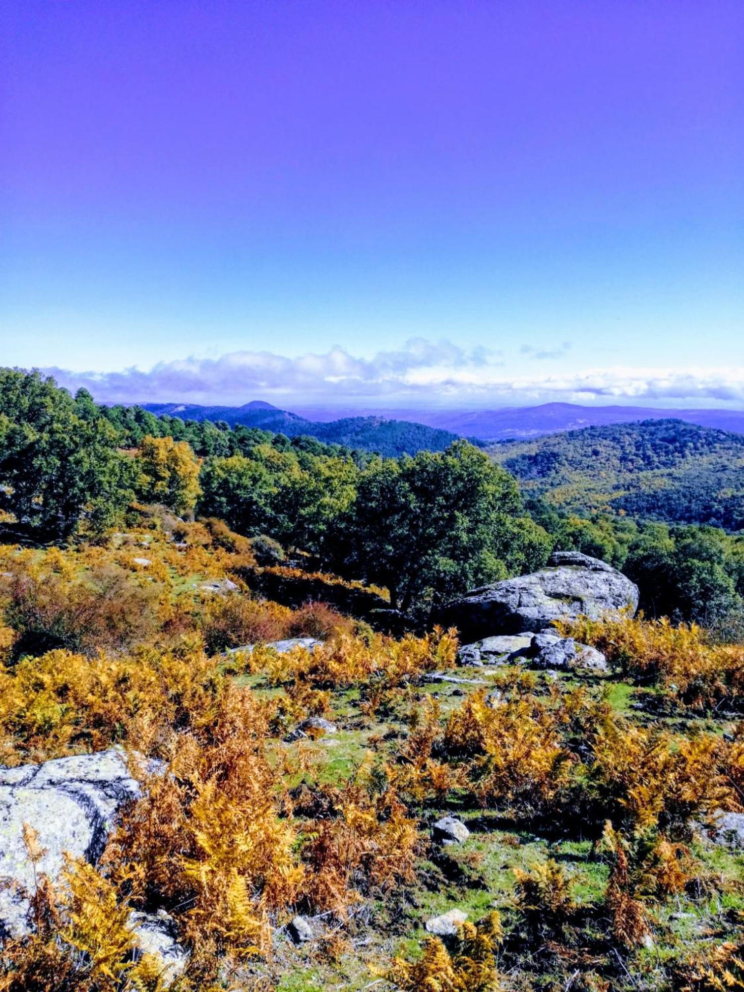 Ruralrut-El Tiemblo Wifi, Cabina De Hidromasaje, Aire Acondicionado Y A Pocos Metros De Zonas De Bano Naturales เอลเตียมโบล ภายนอก รูปภาพ